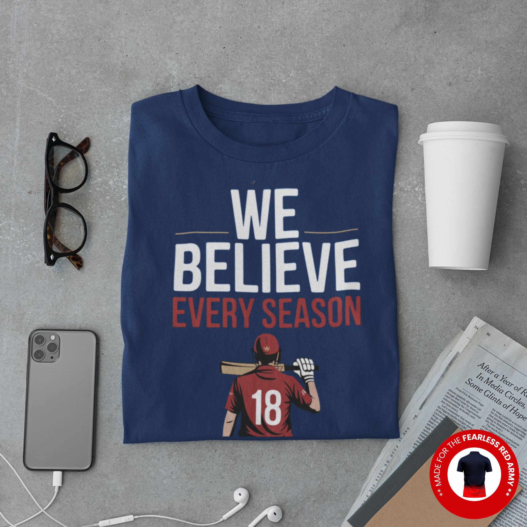 We Believe Cricket T-Shirt