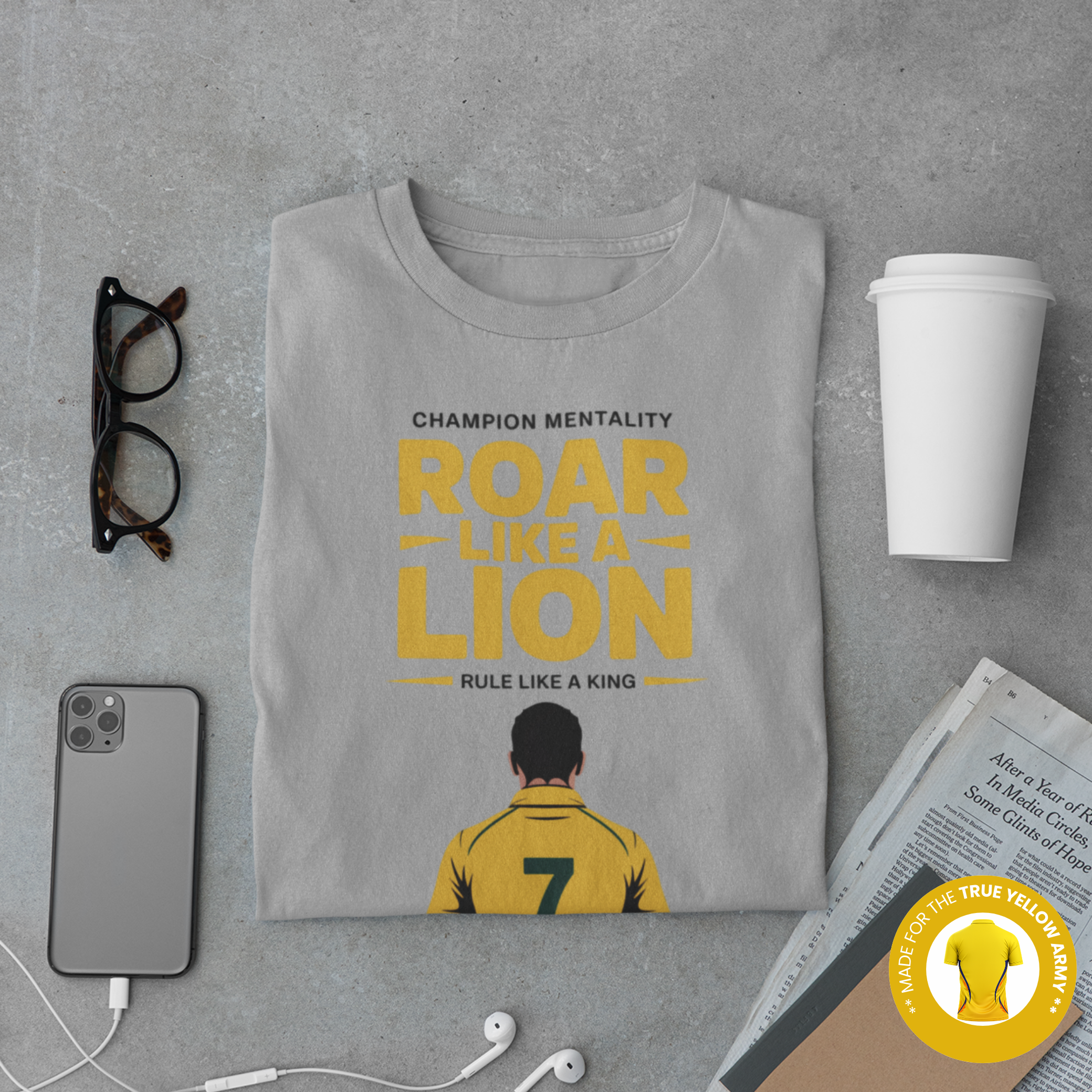 Roar Like a Lion Supporter T-Shirt