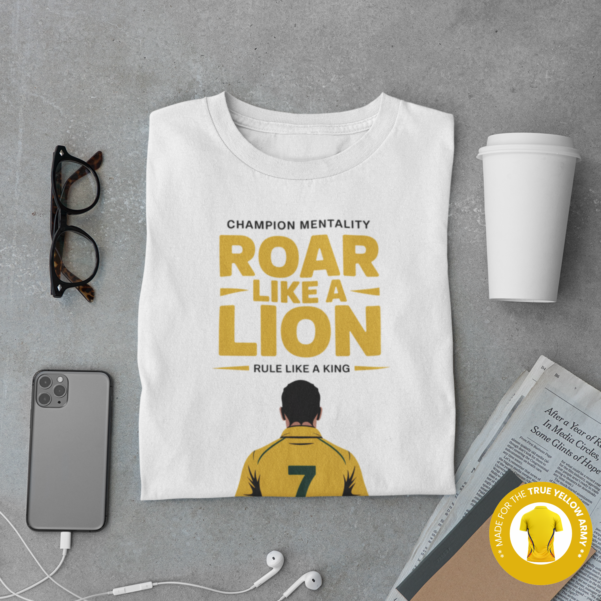 Roar Like a Lion Supporter T-Shirt