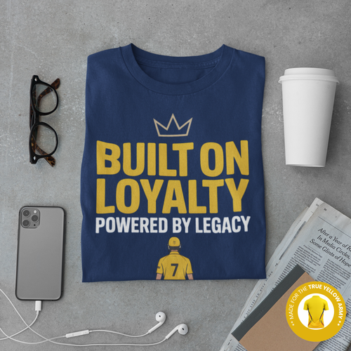 Built on Loyalty Cricket Fan T-Shirt