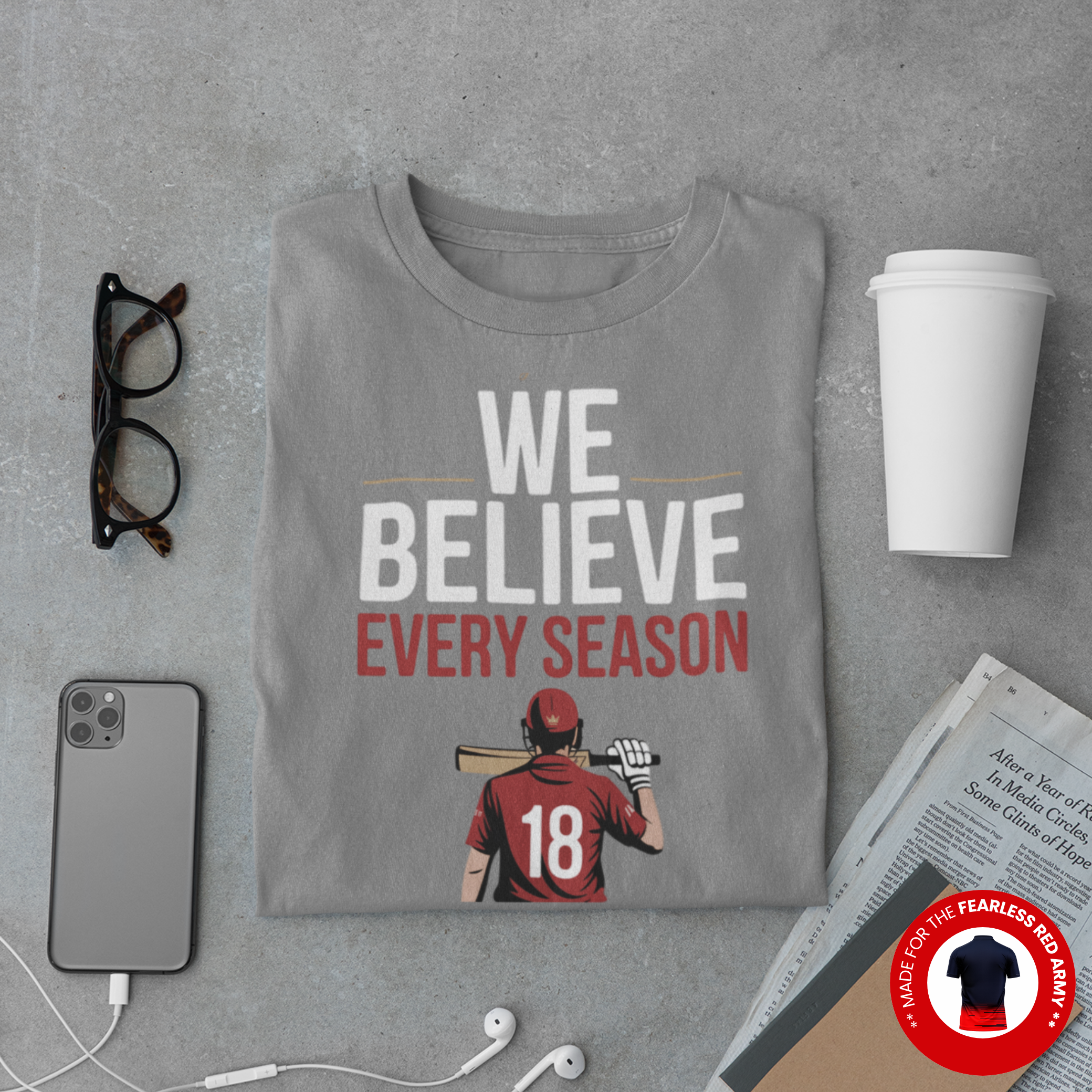 We Believe Cricket T-Shirt